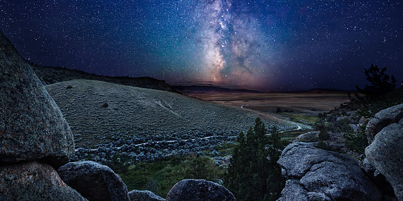 Milky Way from Martin's Cove